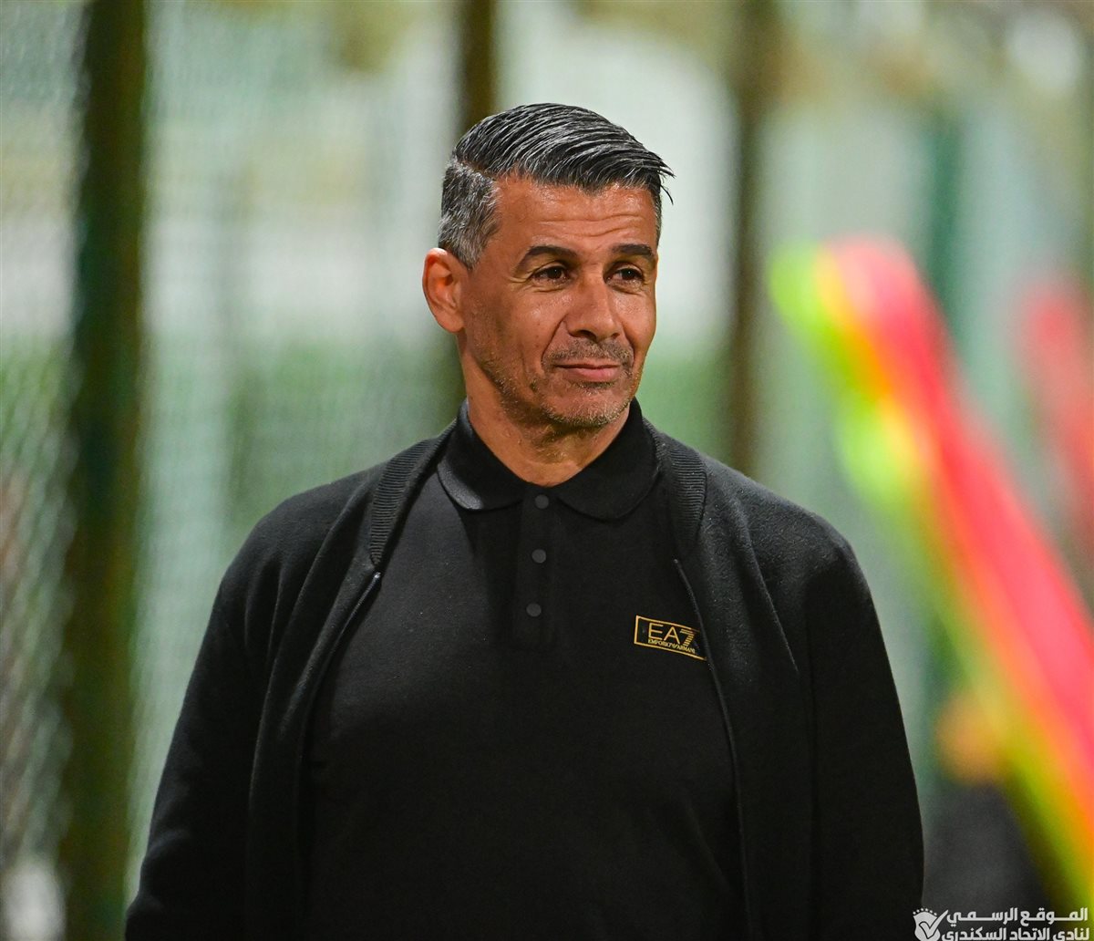 ميلود حمدي في مران الاتحاد السكندري
