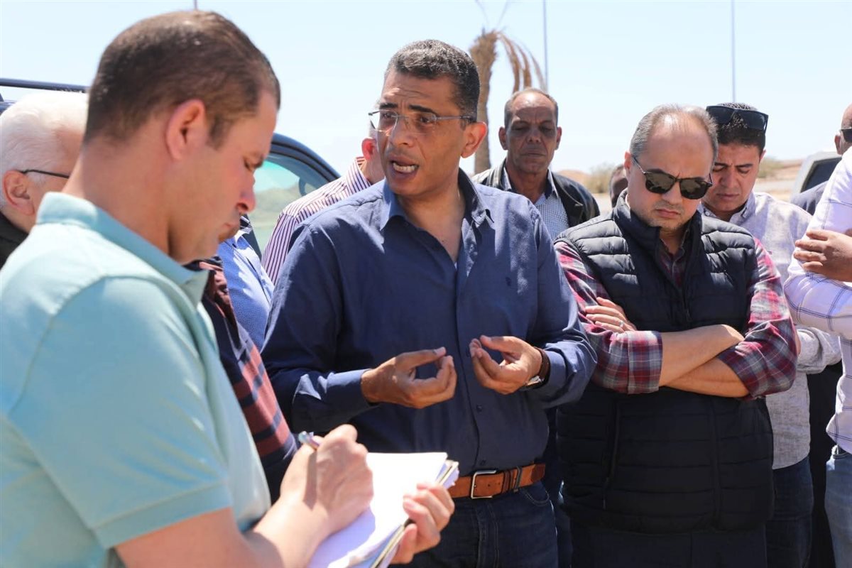 محافظ البحر الاحمر في جولة بسفاجا 