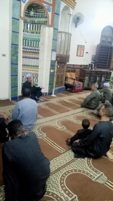 حملات توعية لأوقاف الأقصر بالمساجد&nbsp;