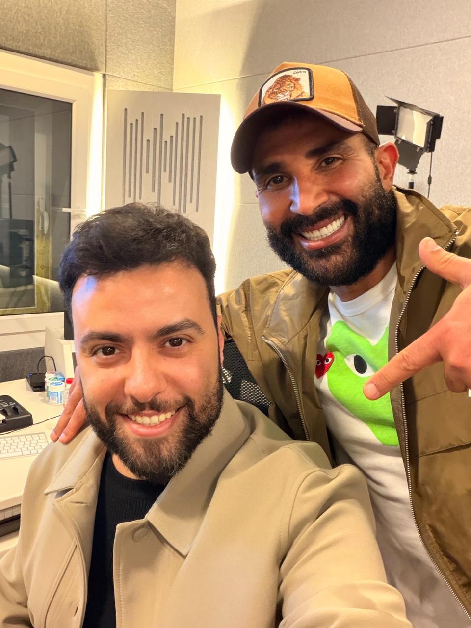 بعد حبيبنا وإتك إتك.. أحمد سعد يجدد تعاونه مع مدين في الألبوم الحزين