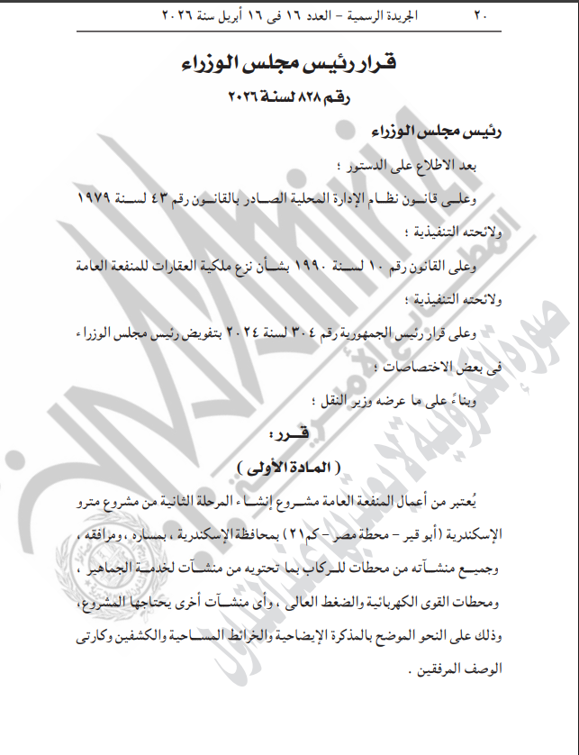 نص القرار الصادر