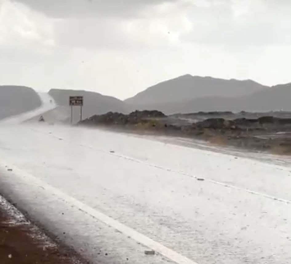 أمطار وسيول بسانت كاترين 