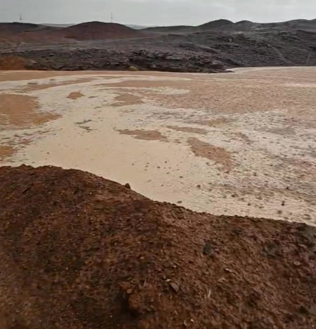 أمطار وسيول بسانت كاترين 