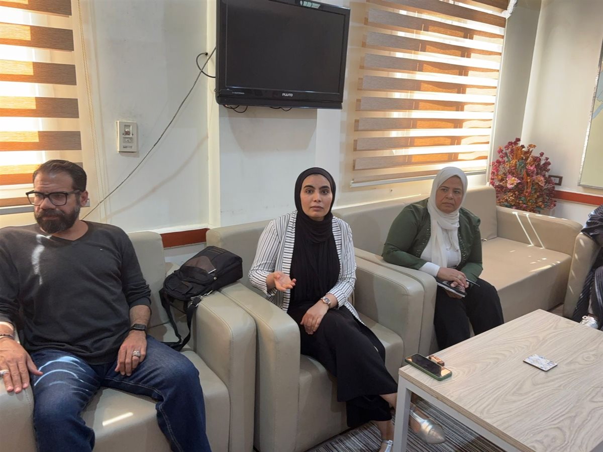 وكيل وزارة الصحة بالأقصر في لقائة بالصحفيين&nbsp;