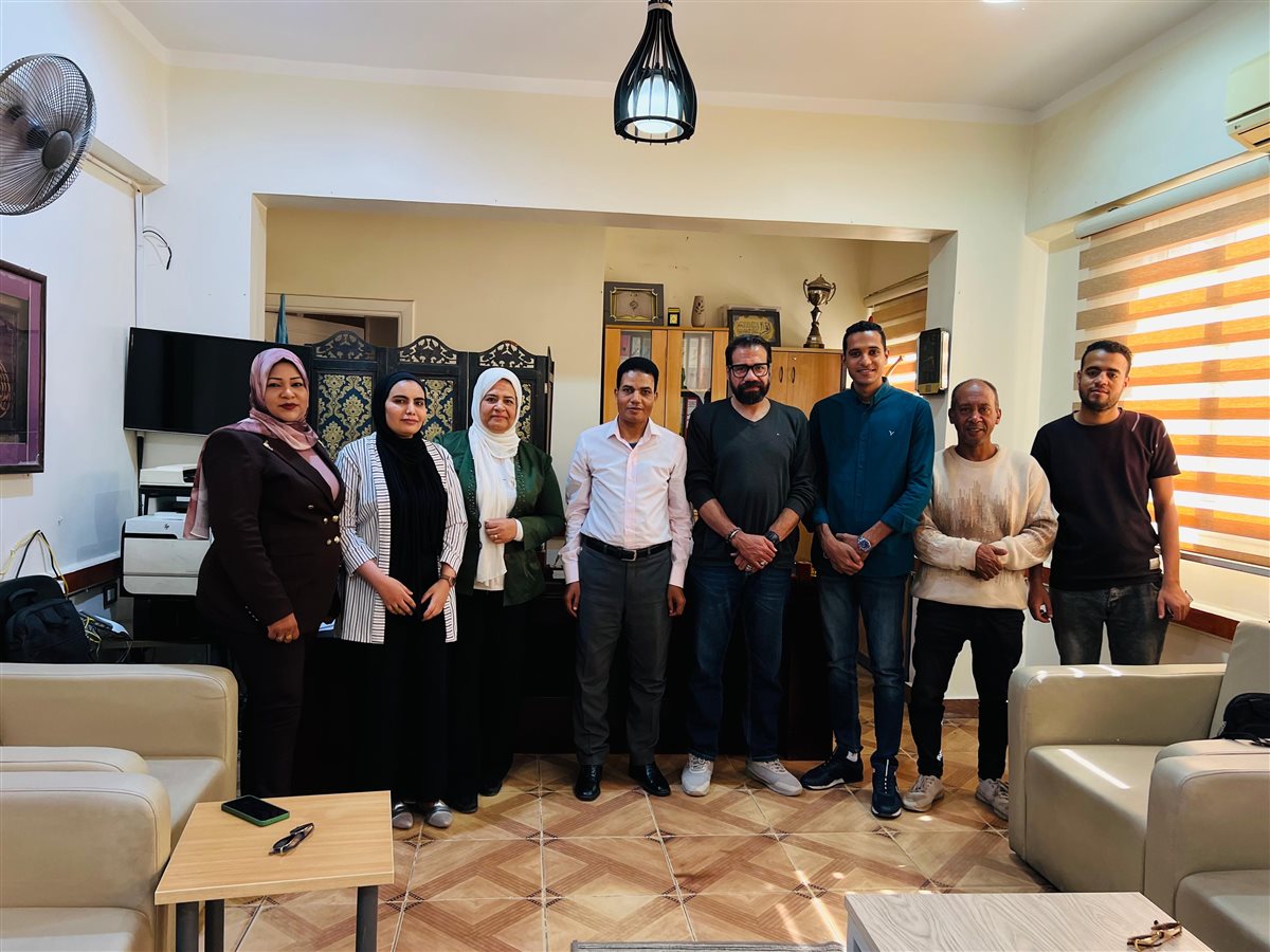 وكيل وزارة الصحة بالأقصر في لقائة بالصحفيين&nbsp;