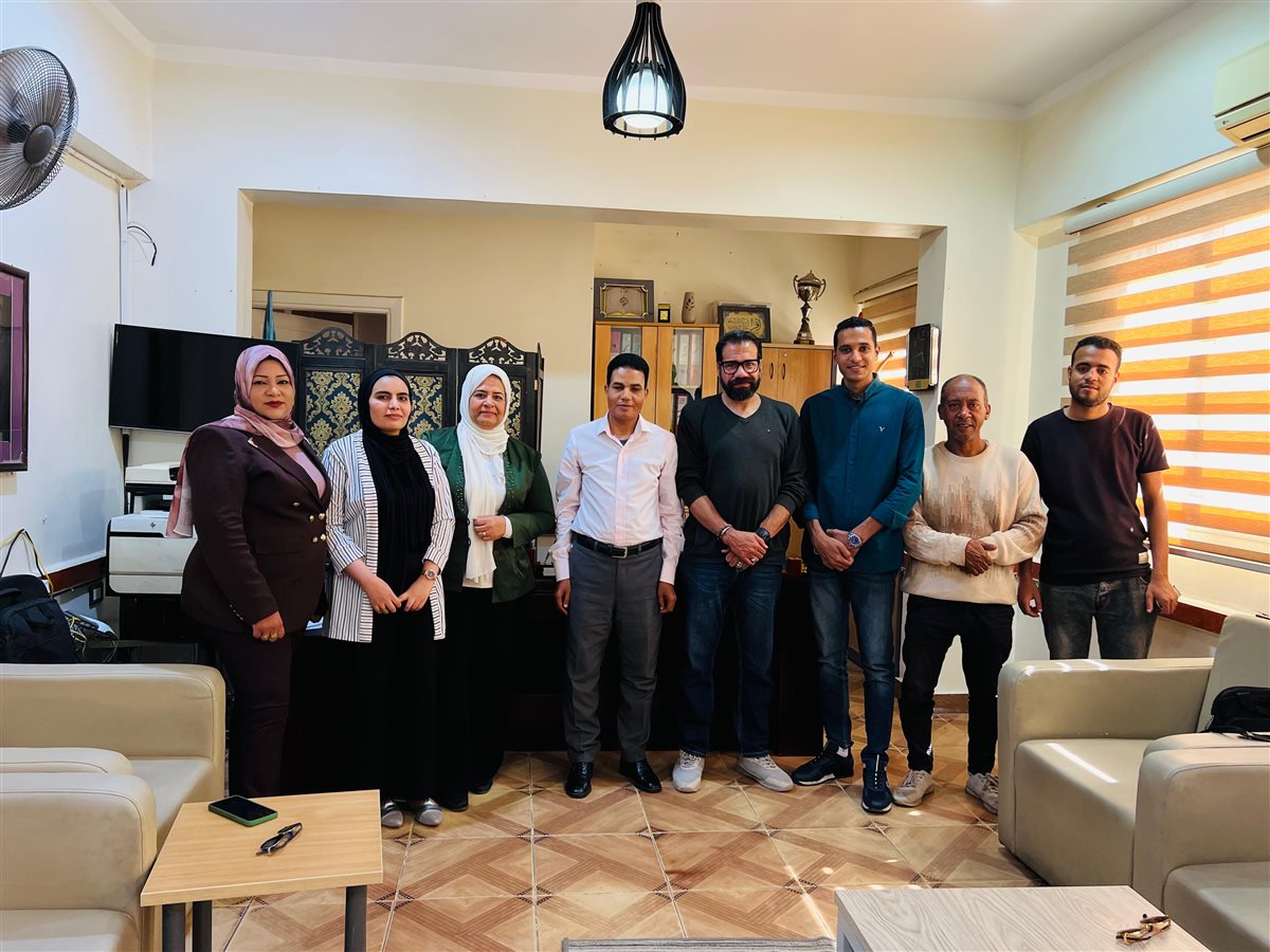 وكيل وزارة الصحة بالأقصر في لقائة بالصحفيين&nbsp;