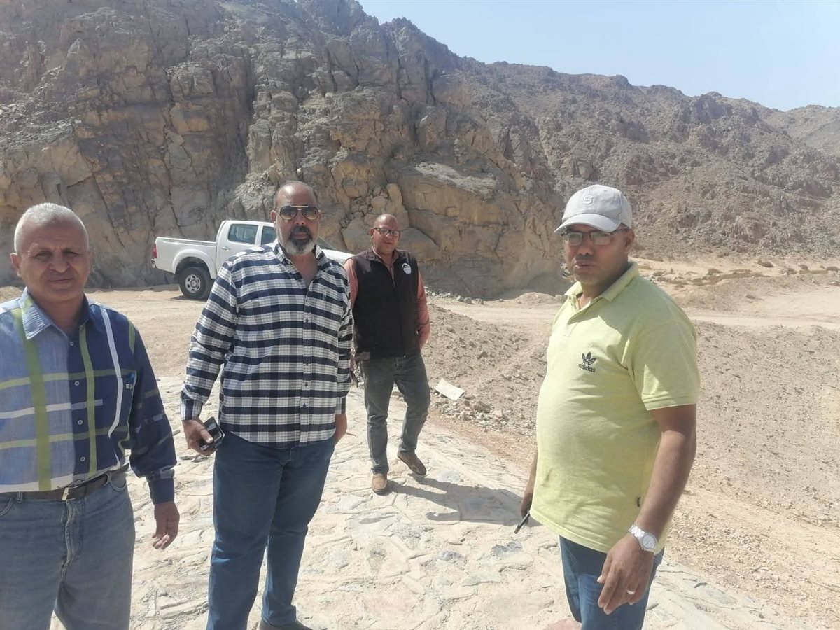 لجنة لتفقد اعمال الحماية بالبحر الأحمر 