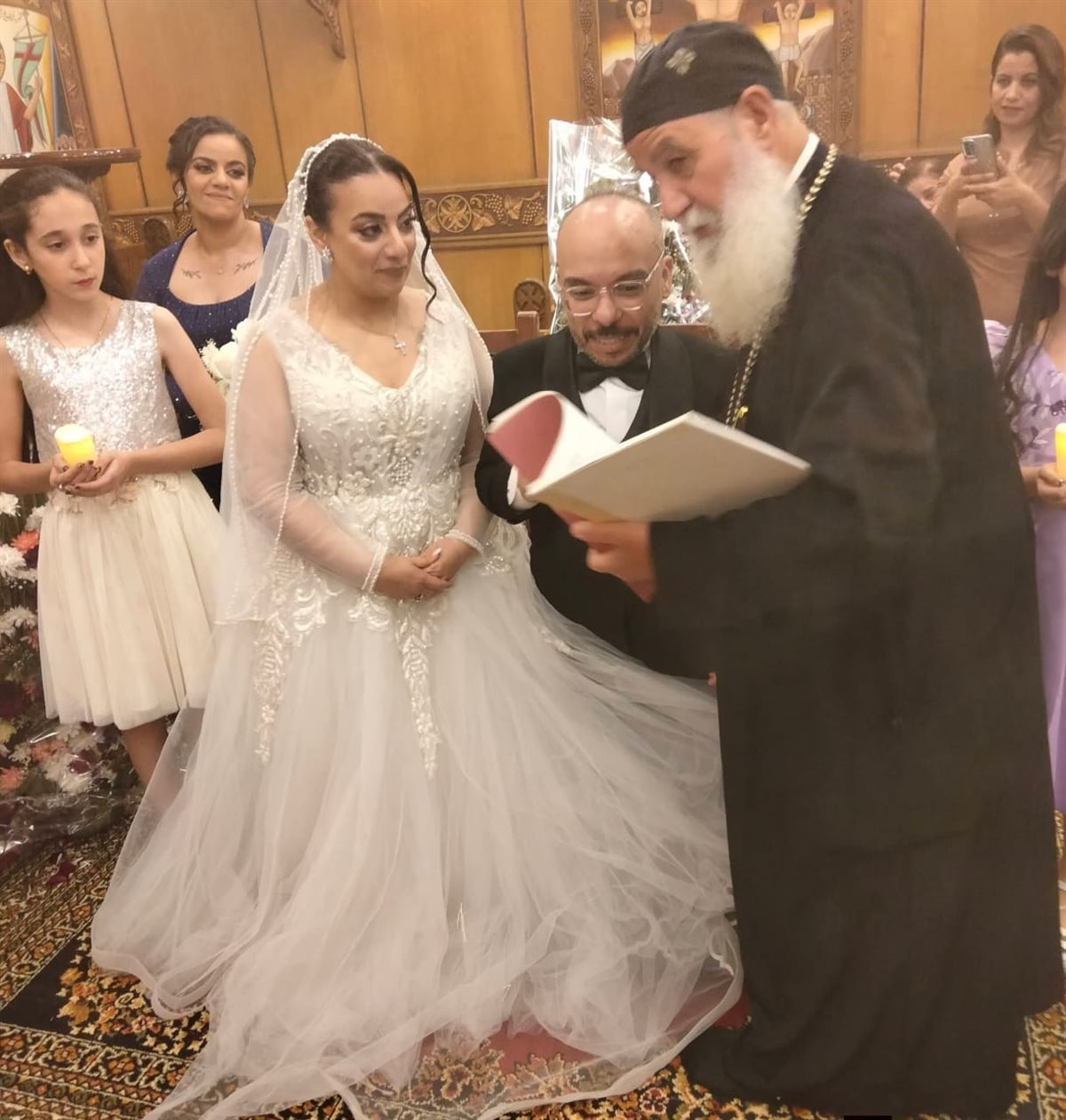 حفل زفاف مينا أبو الدهب