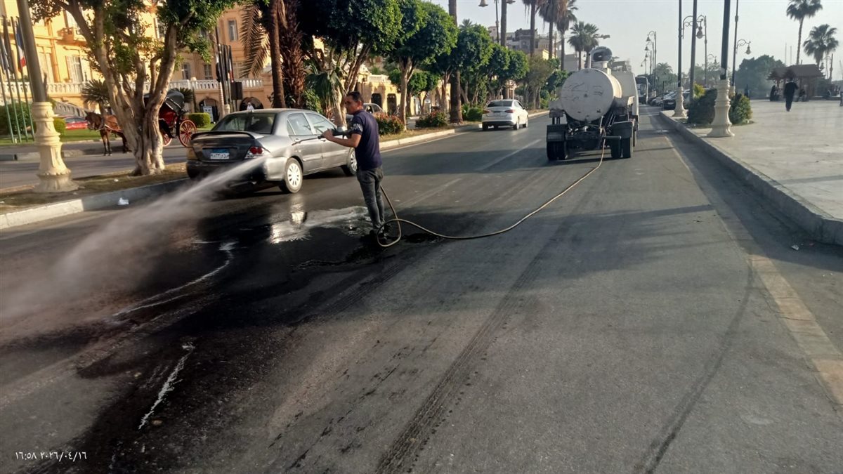 رفع 40 طنا من القمامة والتراكمات خلال حملات نظافة