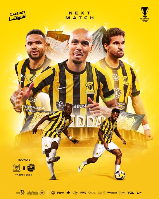 موعد مشاهدة مباراة الاتحاد السعودي ضد ماتشيدا زيلفيا