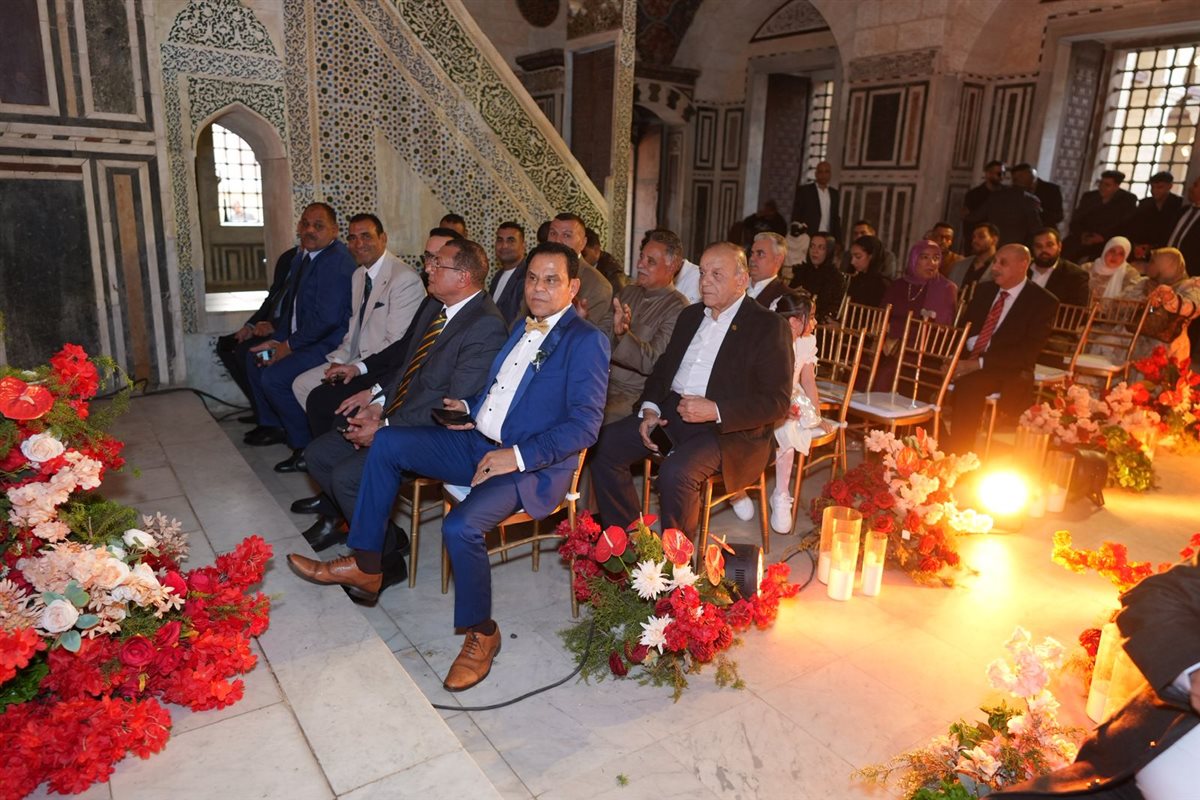 حفل زفاف المهندس مهند نجل رئيس مجلس إدارة شركة بيت الخبرة