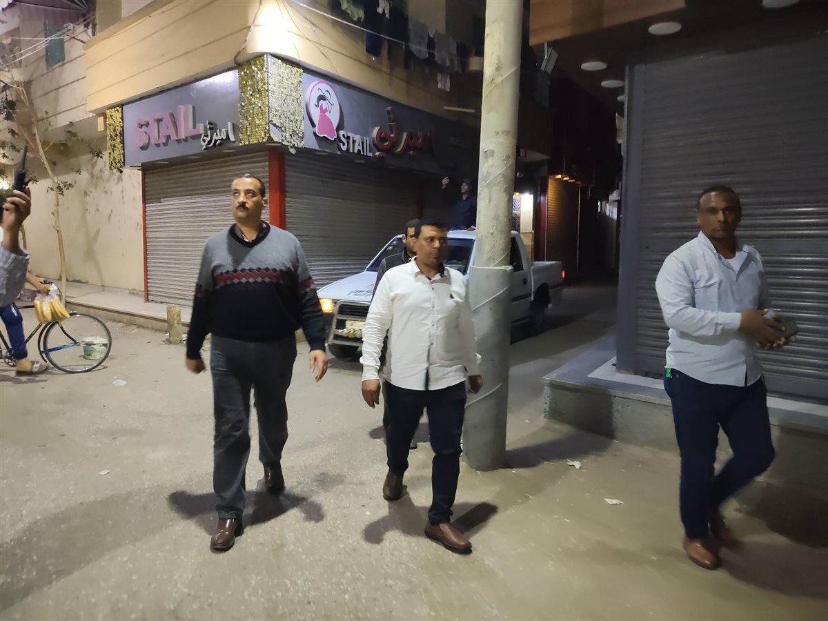 متابعة غلق المحلات التجارية