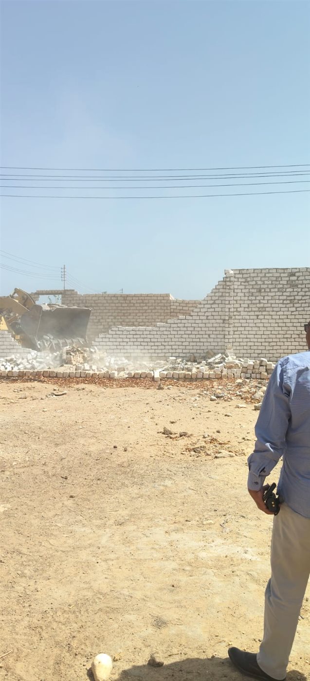 جهود مكثفة لإزالة التعديات بالطود&nbsp;