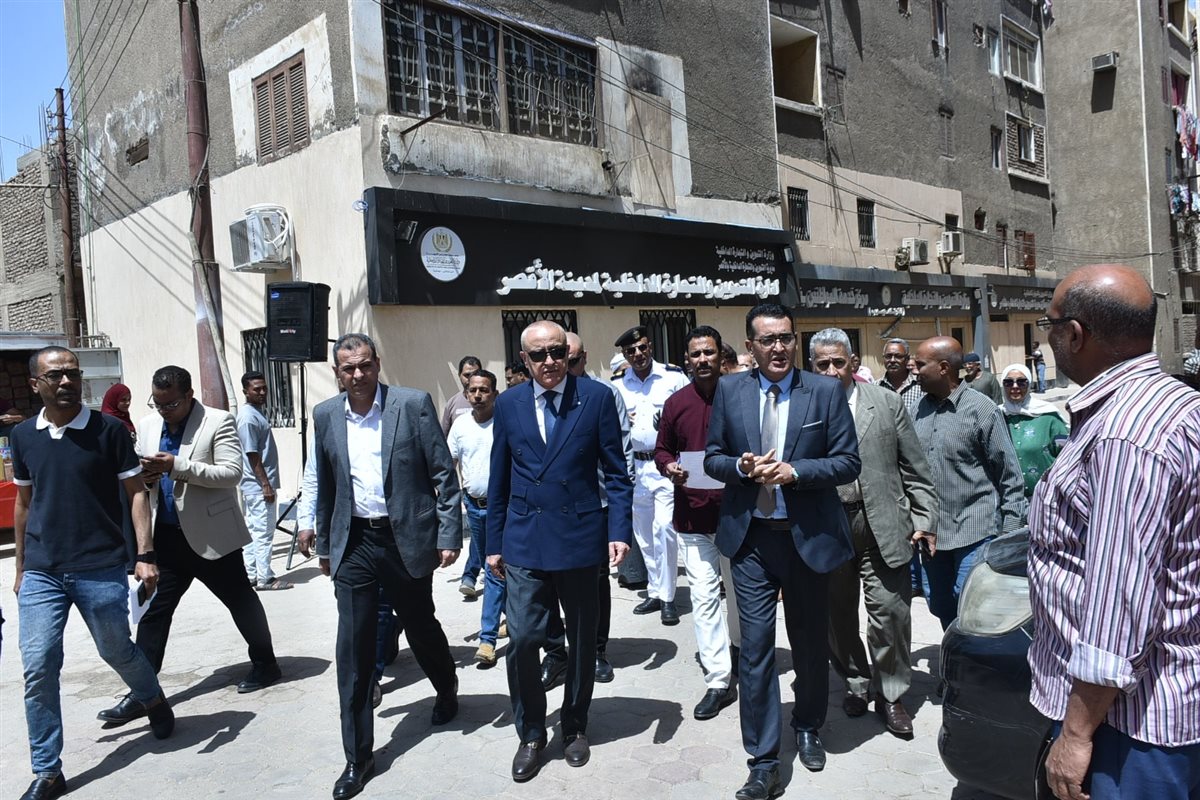 محافظ الأقصر يفتتح سوق اليوم الواحد&nbsp;