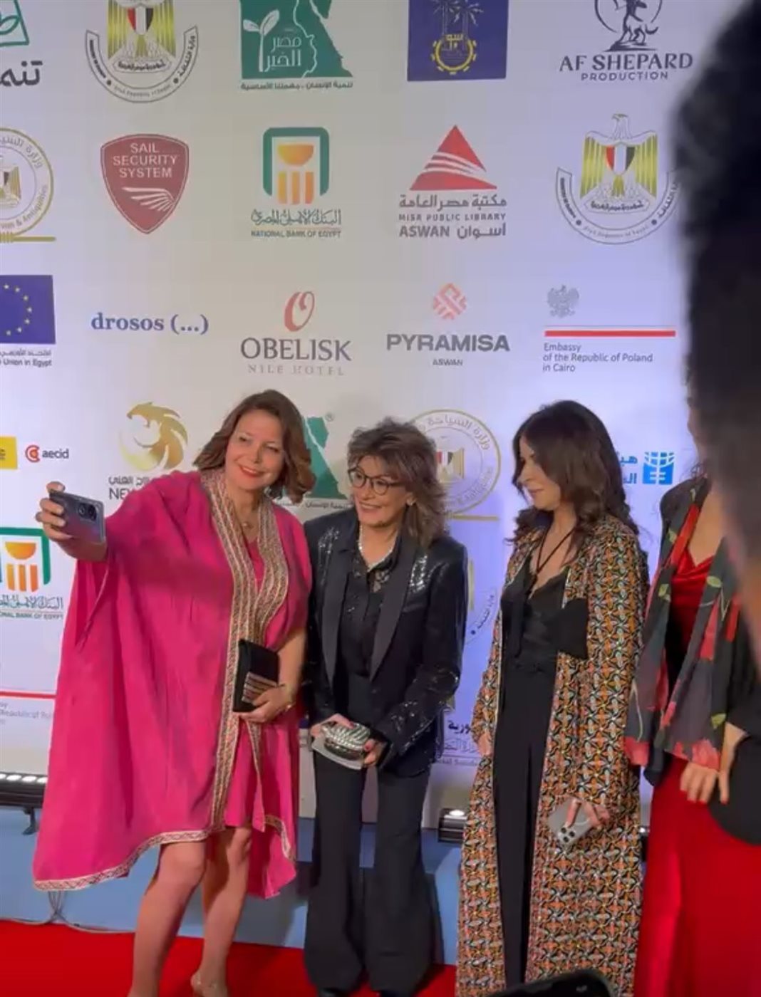 ليلى علوي وباسم سمرة.. نجوم الفن في افتتاح الدورة العاشرة لمهرجان أسوان لأفلام المرأة