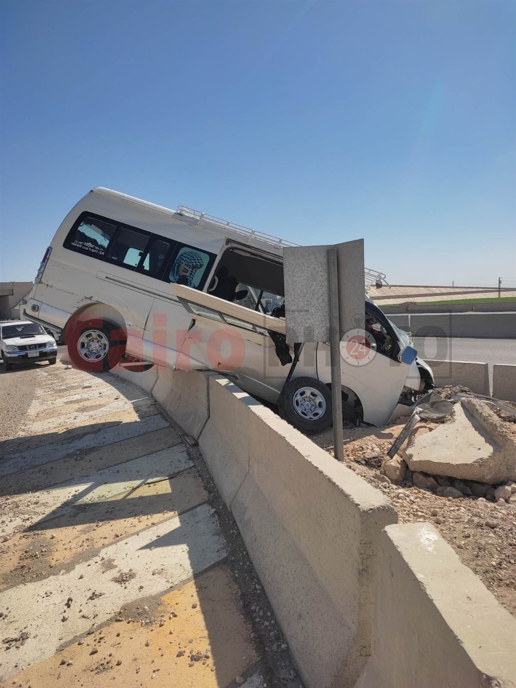 صورة من الحادث