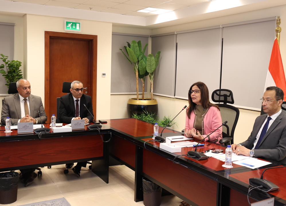 &nbsp;المهندس رأفت هندي وزير الاتصالات وتكنولوجيا المعلومات، والدكتورة جيهان زكي وزيرة الثقافة