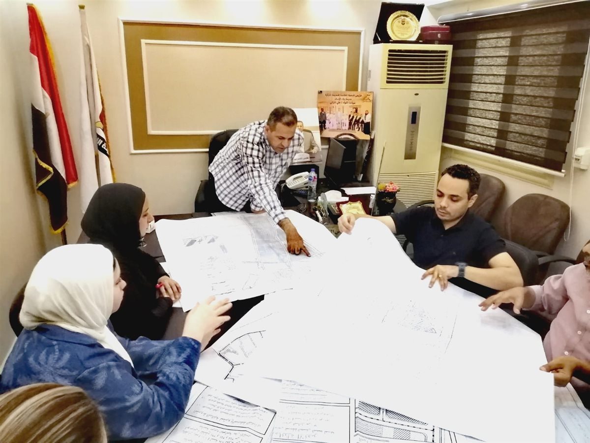 اجتماع رئيس مدينة الأقصر&nbsp;