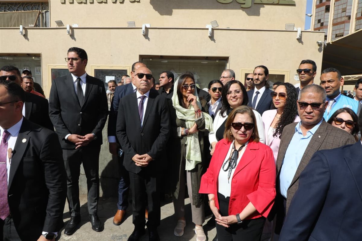 محافظ القاهرة يصطحب الأميرة لمياء آل سعود في جولة بمنطقة القاهرة