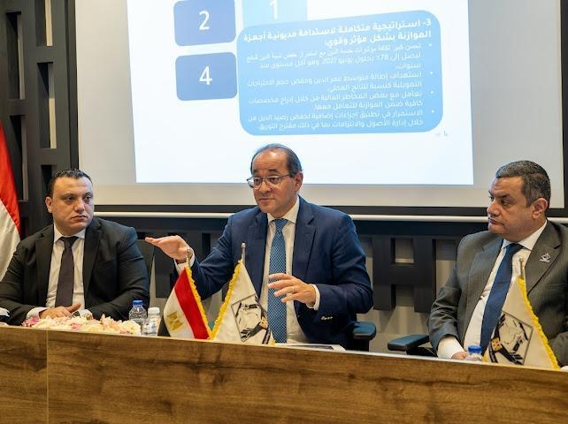 وزير المالية&nbsp;فى حوار مفتوح مع «تنسيقية شباب الأحزاب والسياسيين»