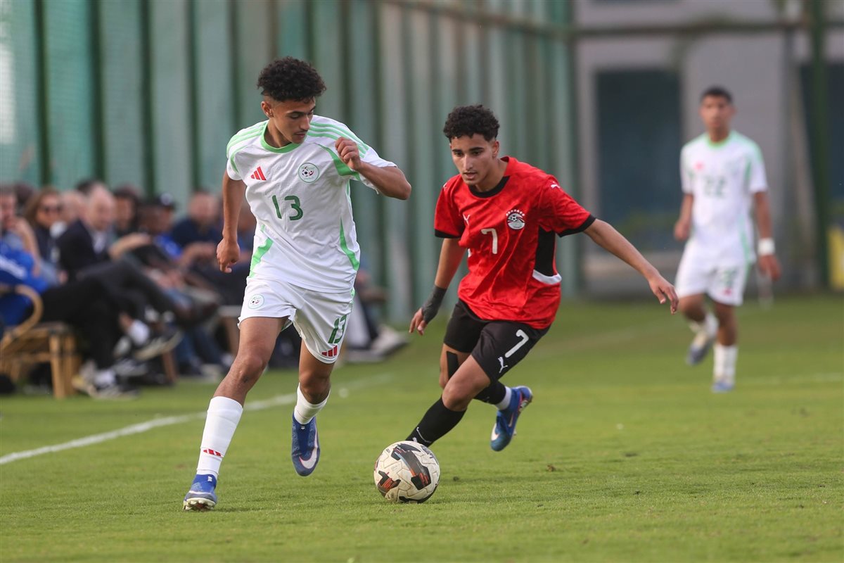 منتخب الناشئين يهزم الجزائر وديًا بهدف نظيف&nbsp;