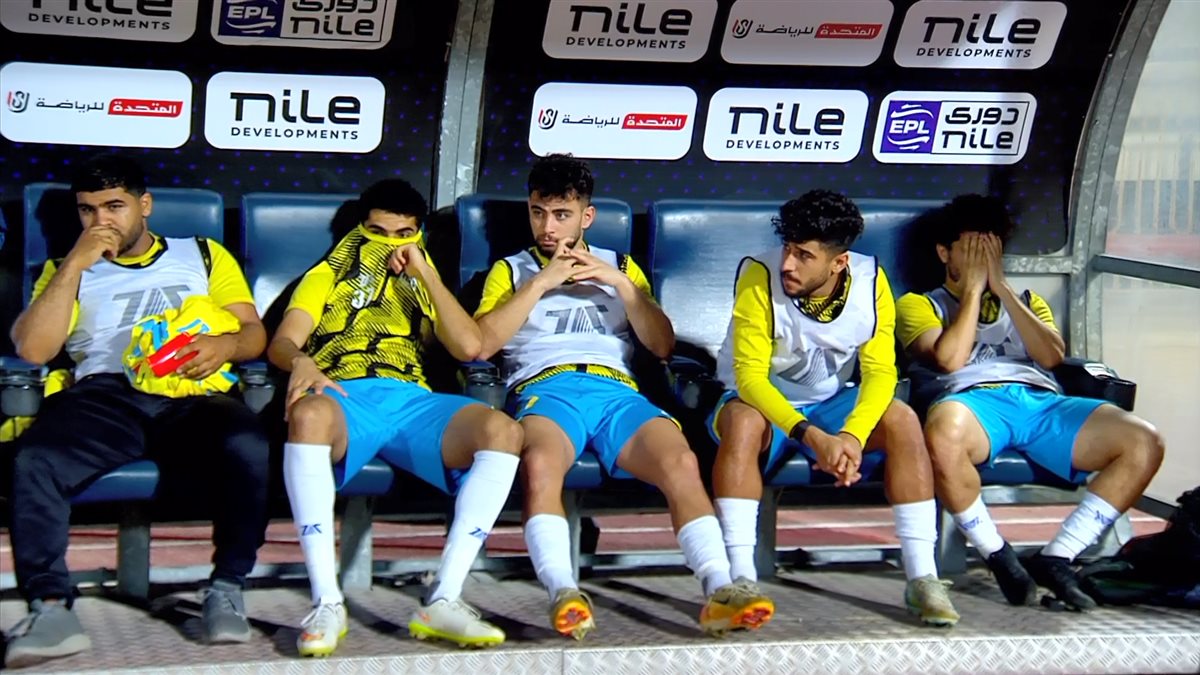 لاعبو فريق الإسماعيلي