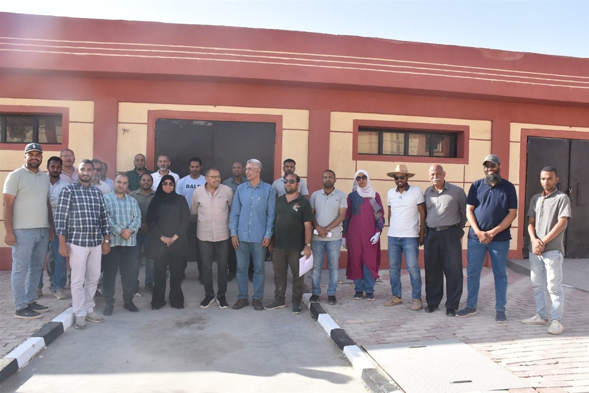 جولة رئيس شركة المياه&nbsp;