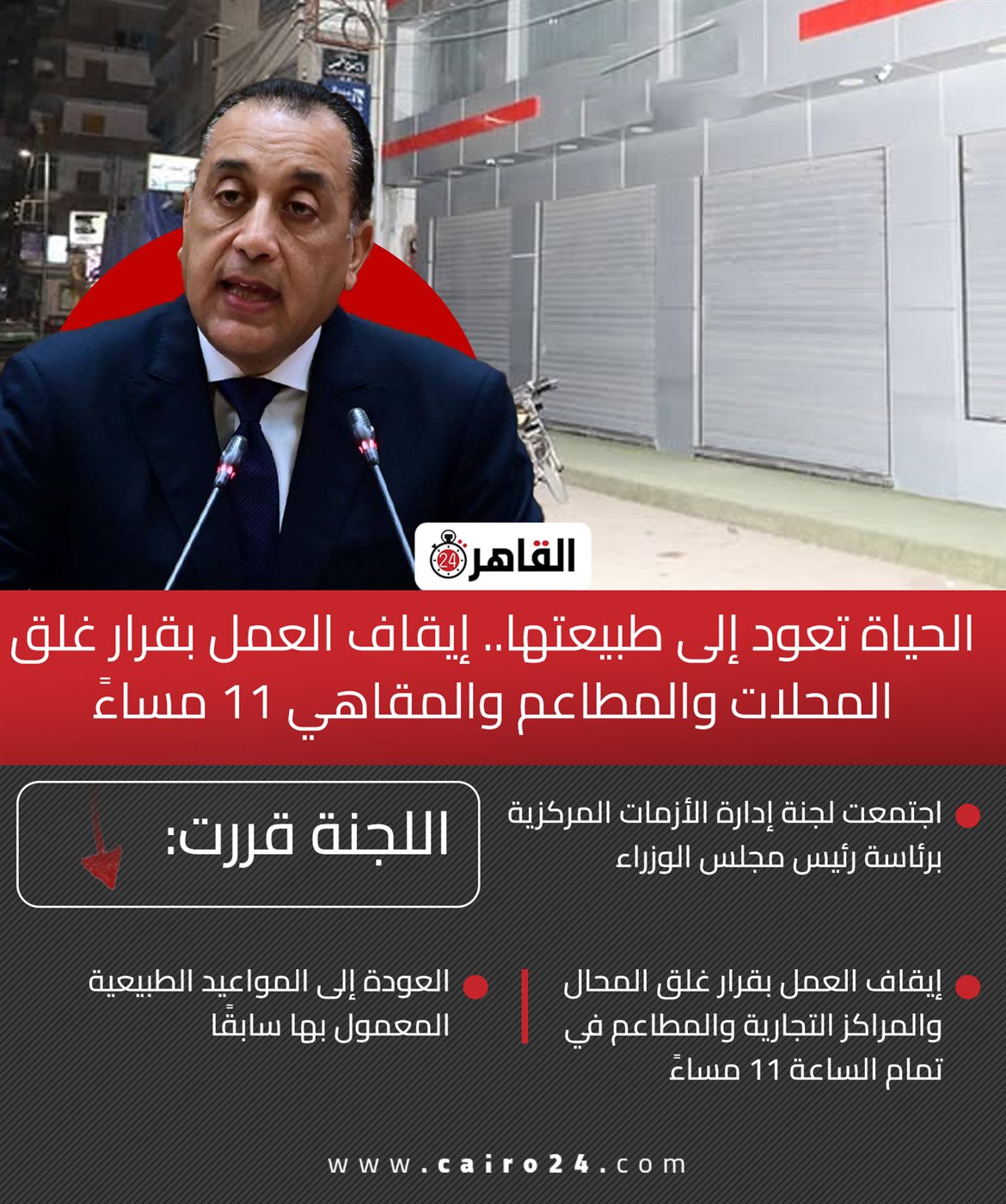 هل تم إلغاء قرار غلق المحلات؟