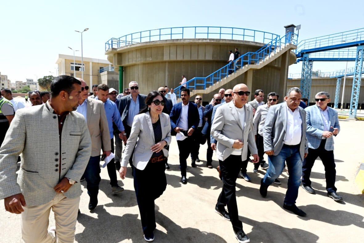 جولة وزيرة الإسكان بالأقصر&nbsp;