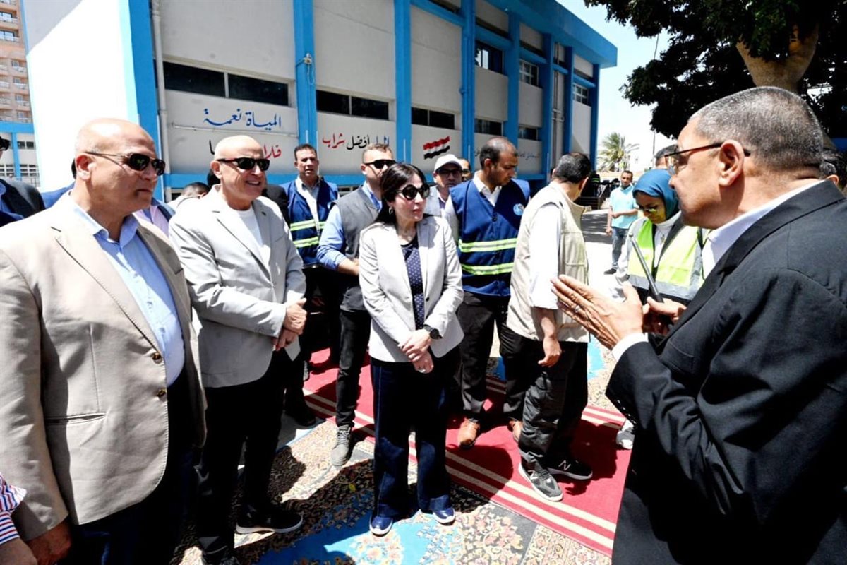 جولة وزيرة الاسكان&nbsp;