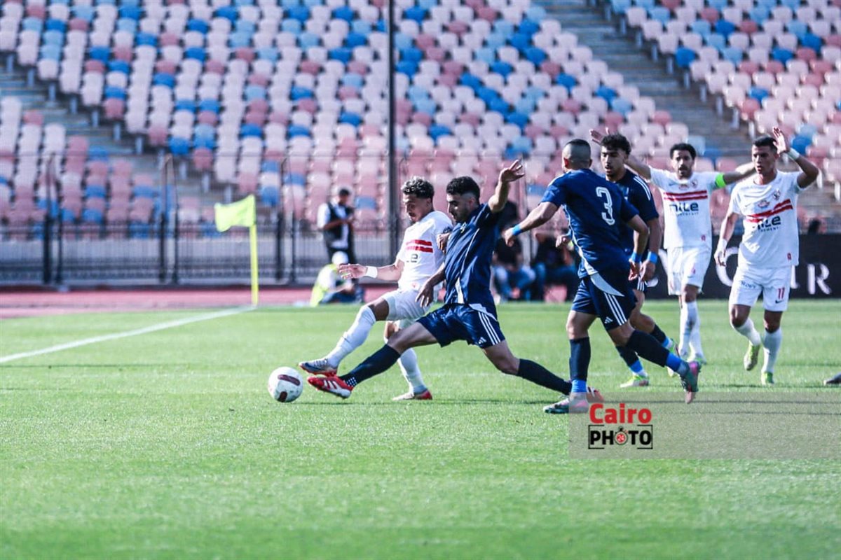 مباراة الزمالك وإنبي في الدوري