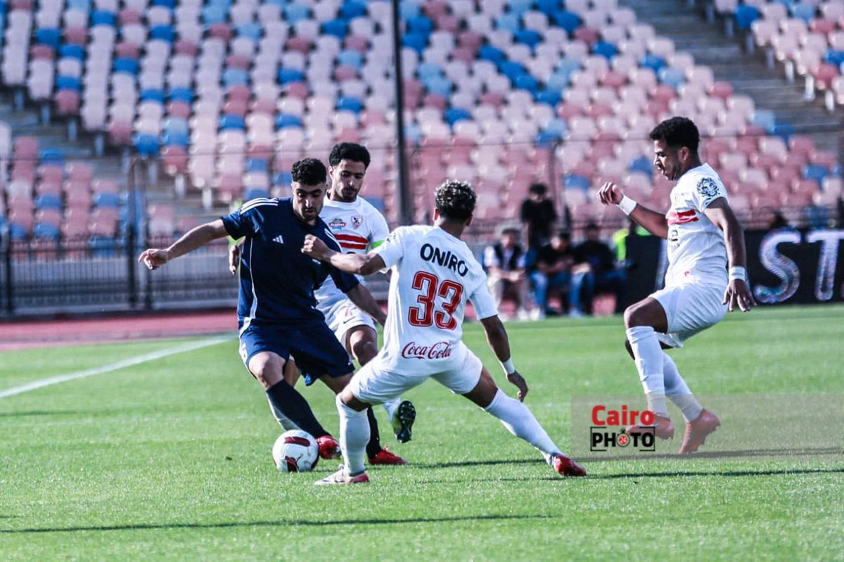 مباراة الزمالك وإنبي في الدوري