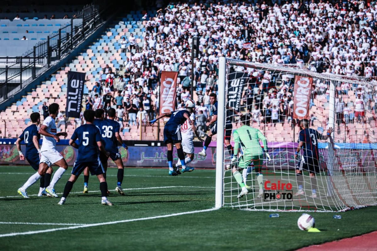 مباراة الزمالك وإنبي في الدوري