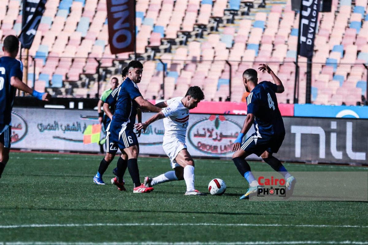 مباراة الزمالك وإنبي في الدوري