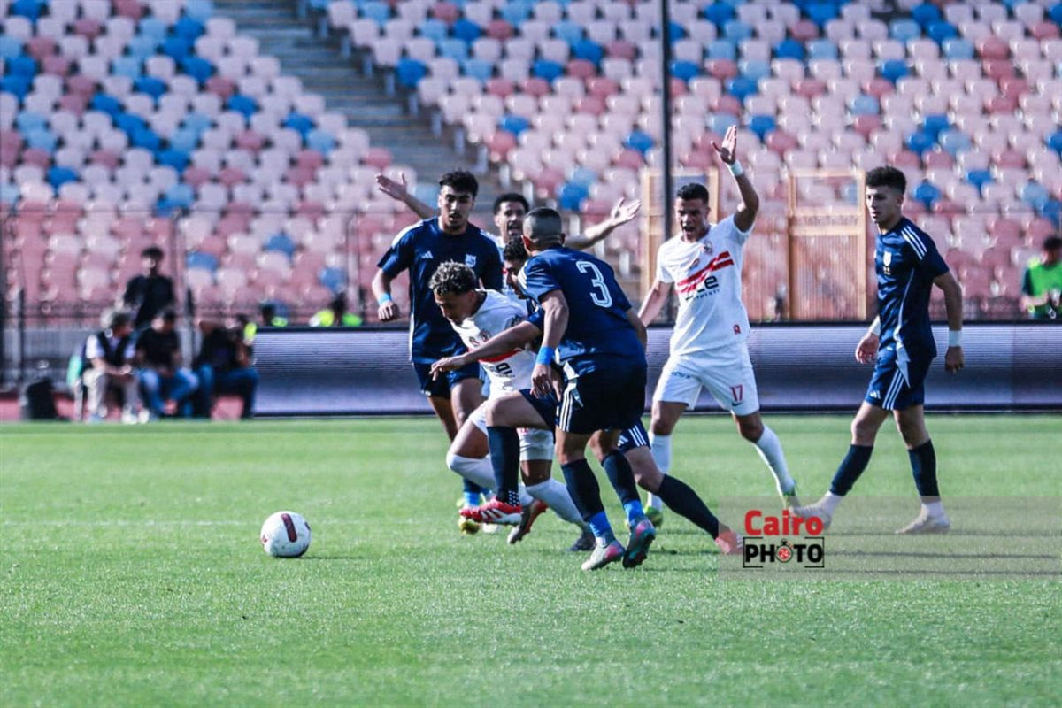 مباراة الزمالك وإنبي في الدوري