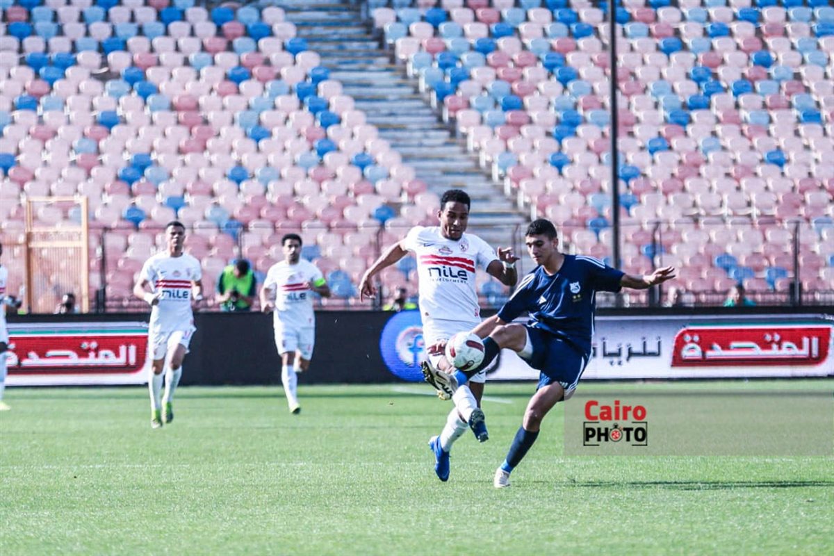 مباراة الزمالك وإنبي في الدوري