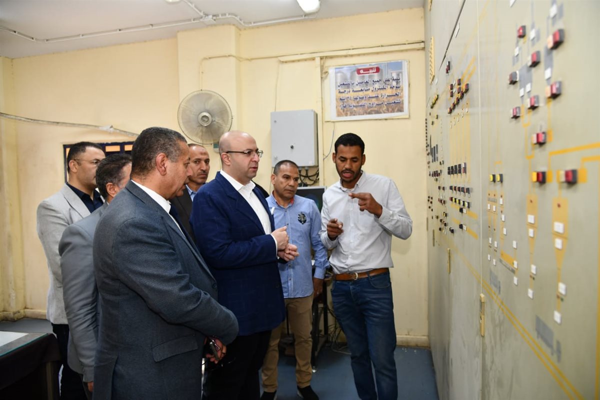 خلال تفقد أعمال توريد القمح المحلي