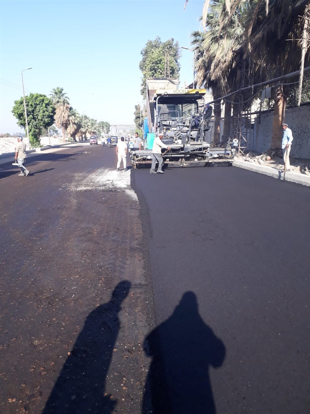 أعمال رصف بأرمنت&nbsp;