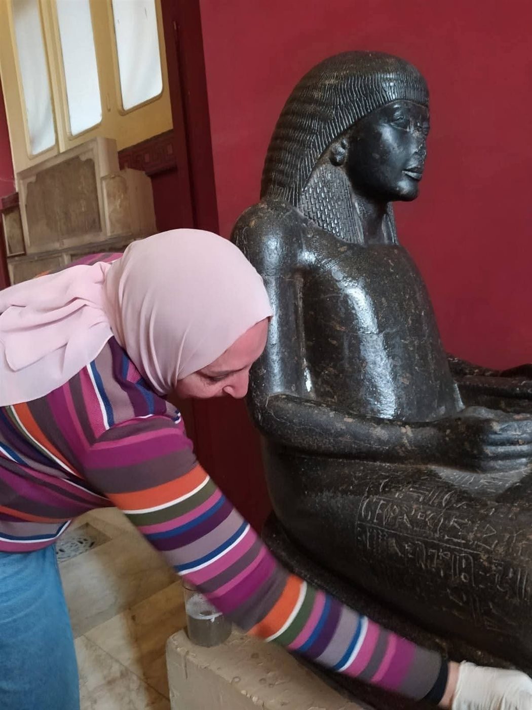 التمثال الأثري&nbsp;