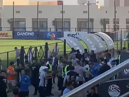 <strong>أدارها حكم أزمة الأهلي وسيراميكا محمود وفا.. مناوشات واشتباكات في مباراة بروكسي ومسار بدوري المحترفين&nbsp;</strong>