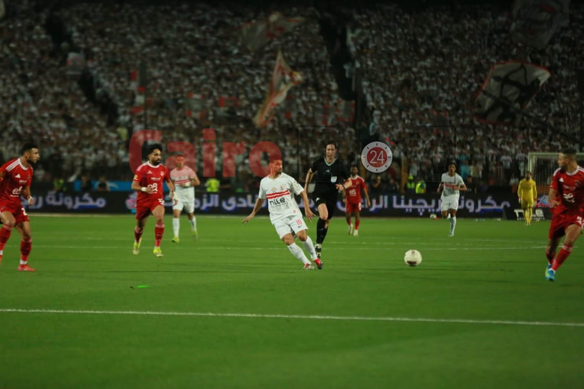 مباراة الأهلي والزمالك في الدوري الممتاز - الدور الثاني