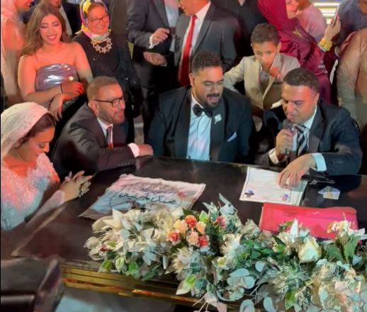 أحمد السقا شاهد على عقد زواج محمد محسن