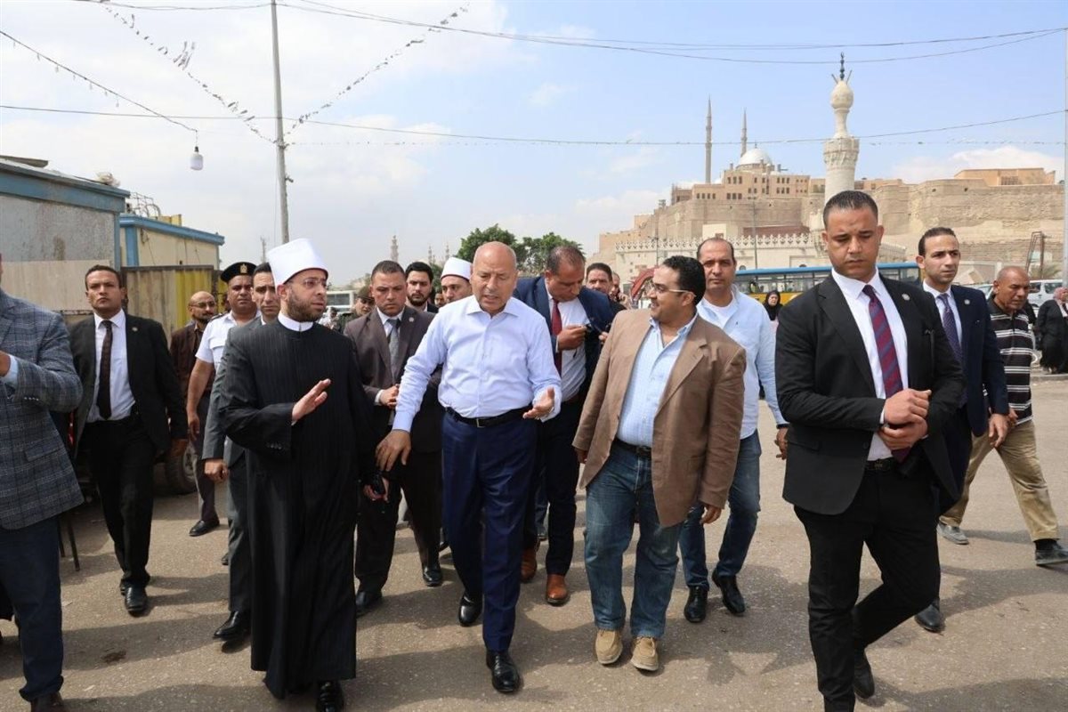 وزير الأوقاف ومحافظ القاهرة يتابعان أعمال الترميم لعددٍ من المساجد&nbsp;