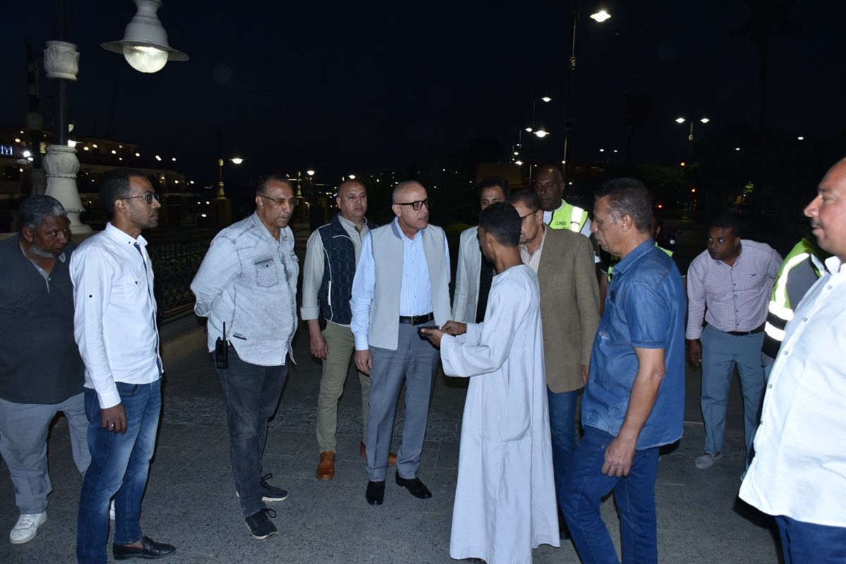 جولة محافظ الأقصر&nbsp;