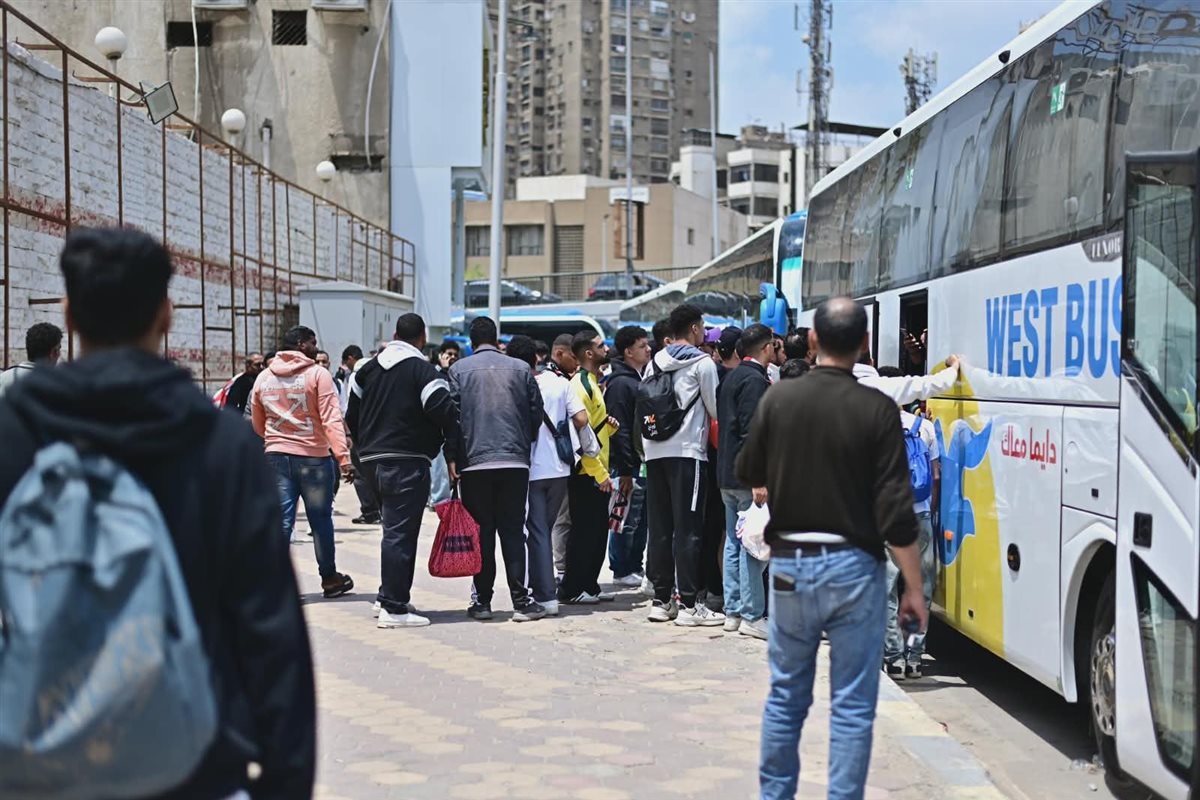 ترحال جماهير الزمالك (1)