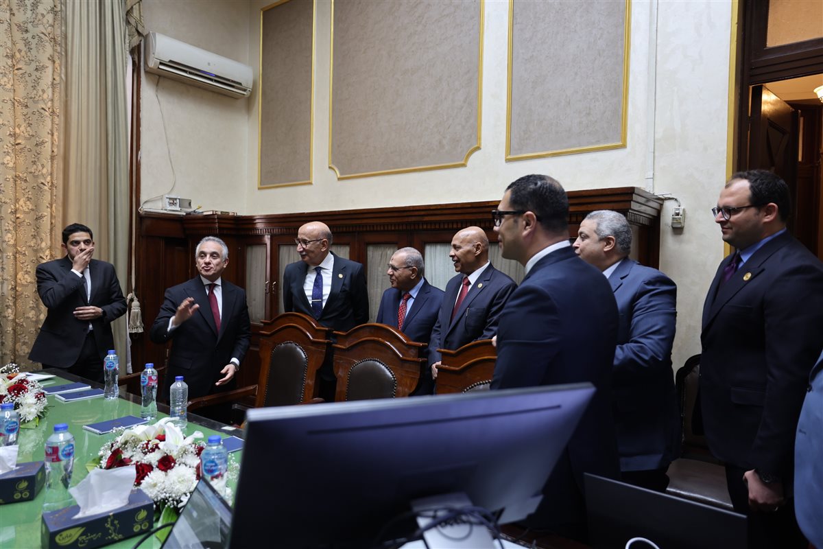 وزير العدل يكرّم رئيس محكمة النقض&nbsp;
