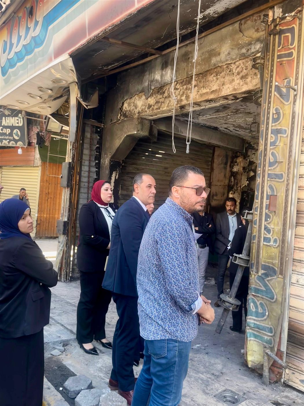 النيابة الإدارية تحقق في حادث اختناق طالبات مدرسة إعدادية بسبب حريق محل بالجيزة<br>&nbsp;