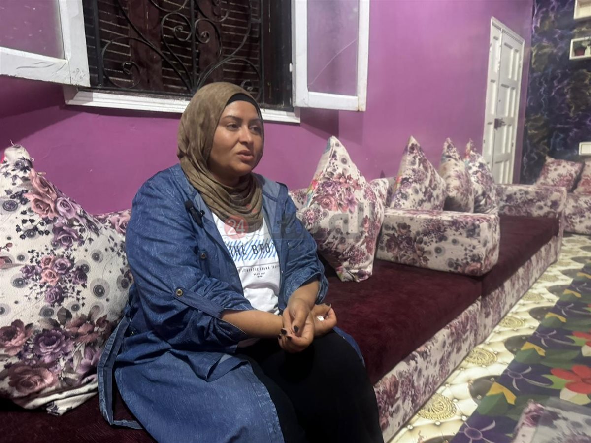 السيدة رشا عنتر خلال حديثها للقاهرة 24&nbsp;