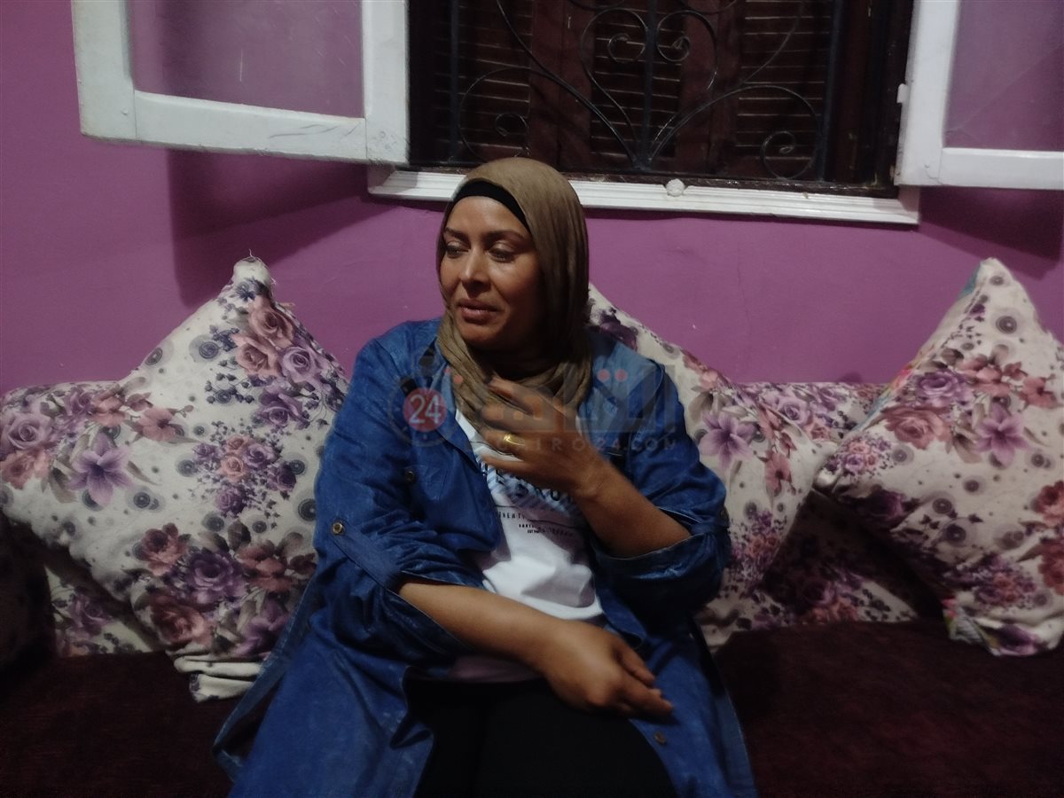 السيدة رشا عنتر خلال حديثها للقاهرة 24&nbsp;