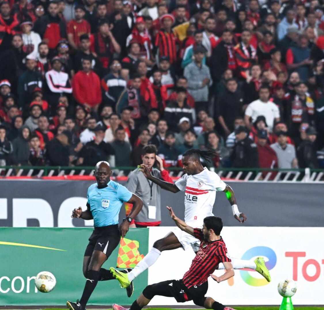 مباراة الزمالك واتحاد العاصمة في ذهاب نهائي الكونفدرالية